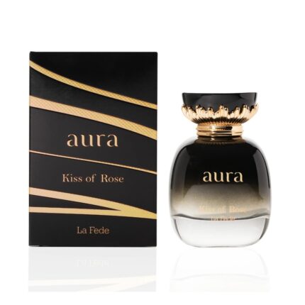 Aura Kiss of Rose Eau de Parfum 100ml - Premium Fragrance Bottle with Elegant Design